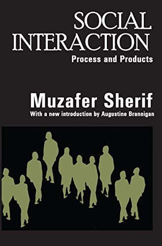 9780202307886: Social Interaction: Process and Products