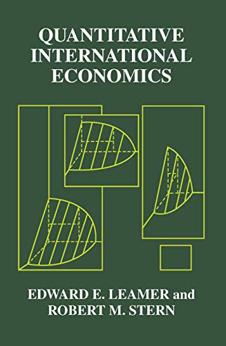 Quantitative International Economics (9780202308715) by Leamer, Edward E.; Stern, Robert M.