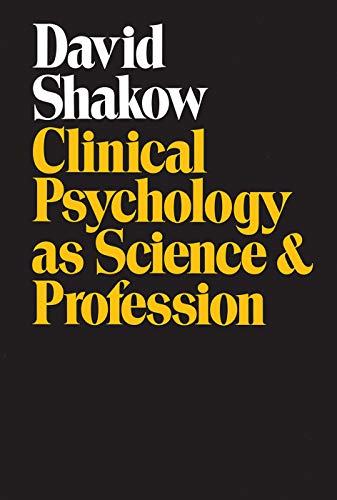 Beispielbild fr Clinical Psychology as Science and Profession zum Verkauf von Blackwell's