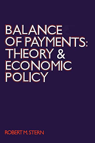 Imagen de archivo de Balance of Payments: Theory and Economic Policy a la venta por Blackwell's