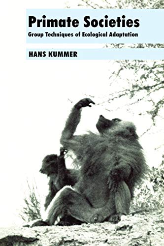 Beispielbild fr Primate Societies zum Verkauf von Books From California