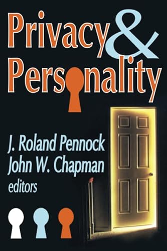 Beispielbild fr Privacy &amp; Personality zum Verkauf von Blackwell's