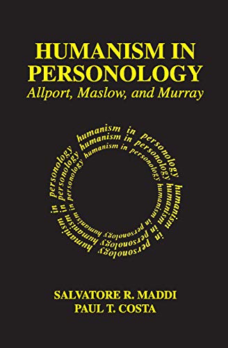 Beispielbild fr Humanism in Personology: Allport, Maslow, and Murray zum Verkauf von GF Books, Inc.