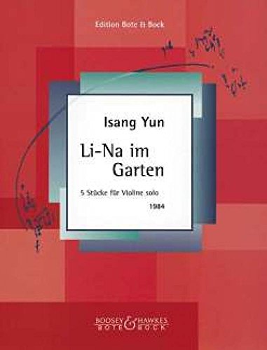 9780202515434: Li-Na in the Garden: Five Pieces. violin.