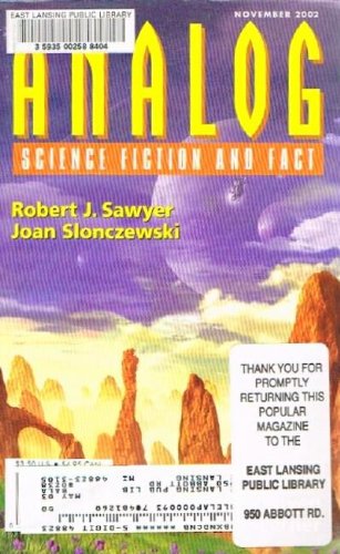 Stock image for Analog: Science Fiction/Science Fact (Vol. CXXII, No. 11, November 2002) for sale by HPB-Emerald