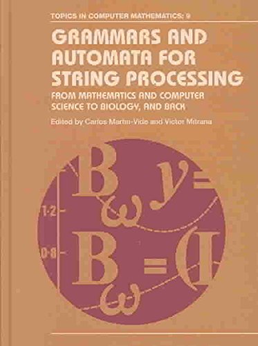 9780203009642: Grammars and Automata for String Processing