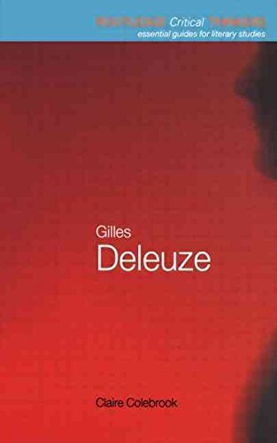 9780203072912: Gilles Deleuze