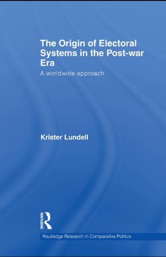 9780203871843: The Origin of Electoral Systems in the Post-War Era: A Worldwide Approach