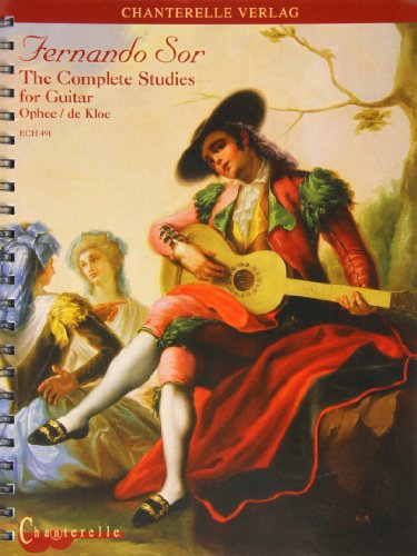 Beispielbild fr SOR - Estudios Completos para Guitarra (Urtext) zum Verkauf von GF Books, Inc.