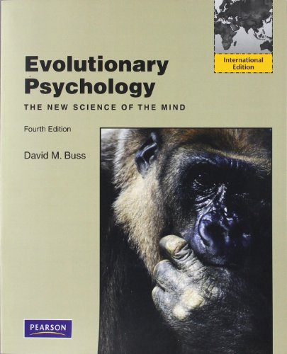 Beispielbild fr Evolutionary Psychology: The New Science of the Mind zum Verkauf von Anybook.com