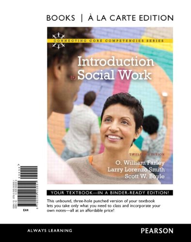 Stock image for Introduction to Social Work: Books a La Carte Edition for sale by Revaluation Books