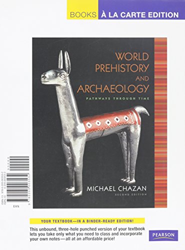 World Prehistory and Archaeology, Books a la Carte Plus MyAnthroLab -- Access Card Package (2nd Edition) - Chazan, Michael