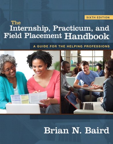 9780205004324: The Internship Practicum and Field Placement Handbook (Examination Copy)