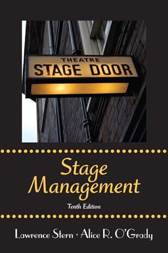 Stock image for Stage Management (10th Edition) for sale by BooksRun