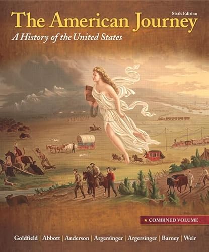 9780205010585: The American Journey: A History of the United States