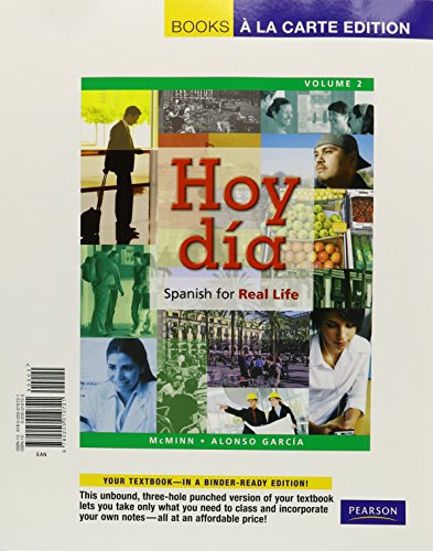 9780205010721: Hoy Dia: Spanish for Real Life Books a La Carte Edition (2)