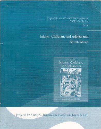 9780205011155: Explorations in Child Development DVD Guide for Infants, Children, and Adolescents