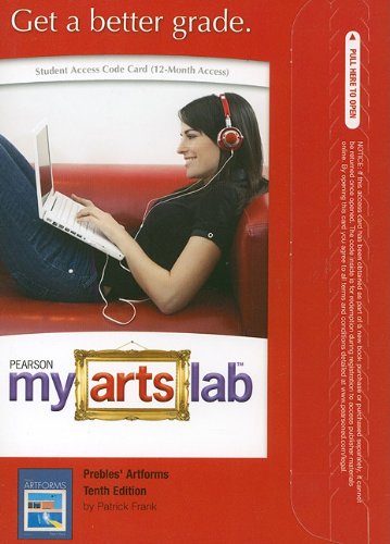 9780205014149: MyArtsLab -- Standalone Access Card -- for Prebles' Artforms