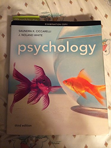 9780205020393: Exam Copy (paperback) for Psychology