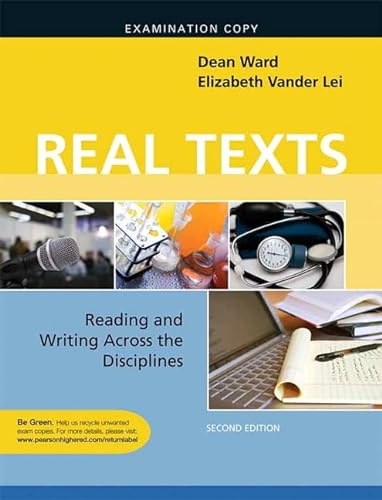 9780205022045: Real Texts: Reading and Writing Across the Disciplines, 2/E