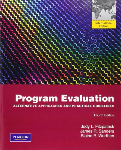 9780205027347: Program Evaluation: Alternative Approaches and Practical Guidelines: International Edition