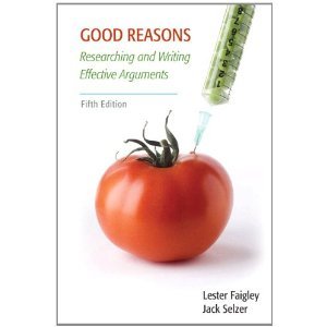 9780205028894: Good Reasons: Researching and Writing Effective Arguments (5th Edition) by Faigley, Lester Published by Longman 5th (fifth) edition (2011) Paperback