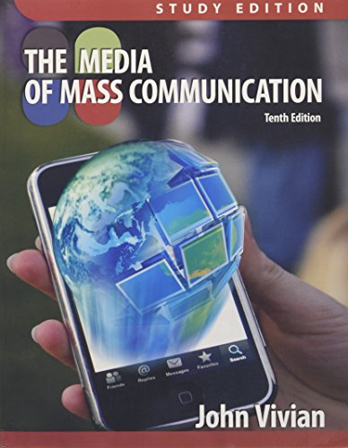 Beispielbild fr Media of Mass Communication, Study Edition zum Verkauf von Better World Books