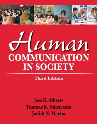 Beispielbild fr Human Communication in Society zum Verkauf von Better World Books