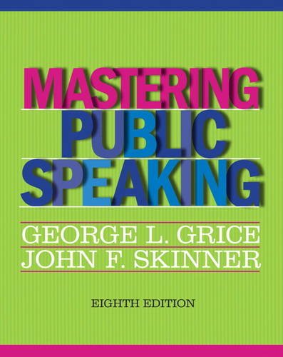9780205029396: Mastering Public Speaking