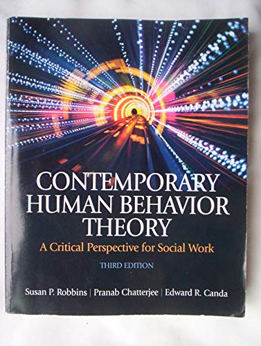 Beispielbild fr Contemporary Human Behavior Theory: A Critical Perspective for Social Work zum Verkauf von ZBK Books