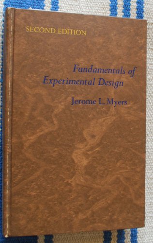 9780205033355: Fundamentals of experimental design