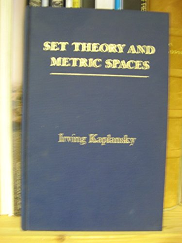 9780205034444: Set Theory and Metric Spaces