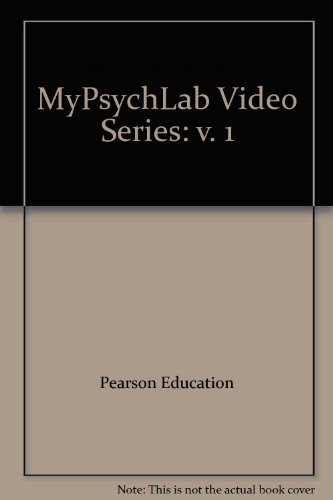 MyLab Psychology Video Series DVD Volume 1 (9780205035816) by Pearson Education; Pearson Education, . .