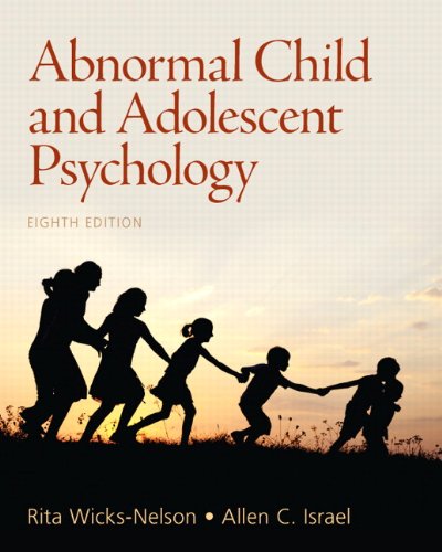Stock image for Abnormal Child and Adolescent Psychology (8th Edition) for sale by HPB-Red
