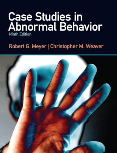 Stock image for Case Studies in Abnormal Behavior for sale by Indiana Book Company