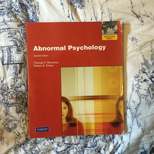 Stock image for Abnormal Psychology, Seventh Edition, Annotated Instructor's Edition for sale by ThriftBooks-Dallas