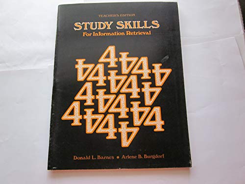 Study Skills for Information Retrieval (9780205039944) by Barnes, Donald L.