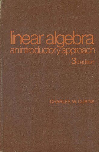Beispielbild fr Linear Algebra : An Introductory Approach zum Verkauf von Better World Books