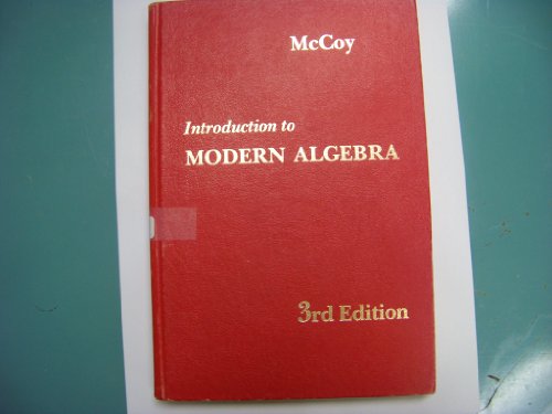 Stock image for Introduction to Modern Algebra for sale by ThriftBooks-Atlanta