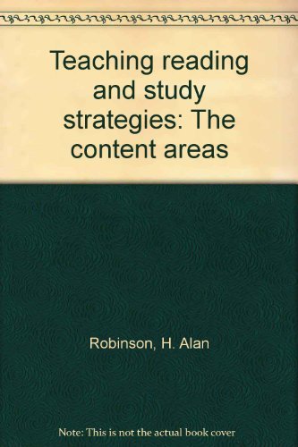 9780205047147: Teaching reading and study strategies: The content areas