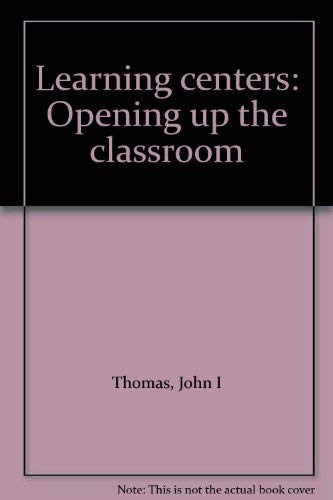 Beispielbild fr Learning Centers : Opening up the Classroom zum Verkauf von Better World Books