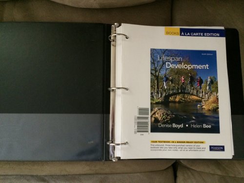 Stock image for Lifespan Development, Books a la Carte Edition (6th Edition) for sale by HPB-Red