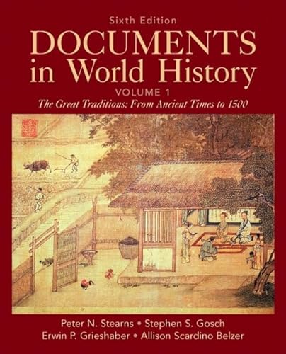 Stock image for Documents in World History, Volume 1 for sale by Affordable Collectibles