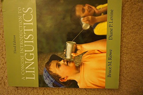 Stock image for A Concise Introduction to Linguistics (3rd Edition) for sale by SecondSale