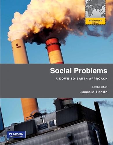 9780205056613: Social Problems: A Down-To-Earth Approach: International Edition