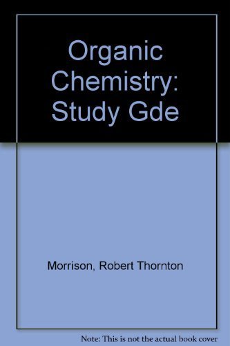 Beispielbild fr Study Guide to Organic Chemistry, 4th Edition zum Verkauf von Irish Booksellers