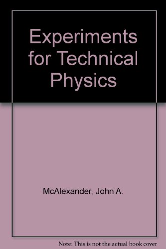 9780205060887: Experiments for Technical Physics
