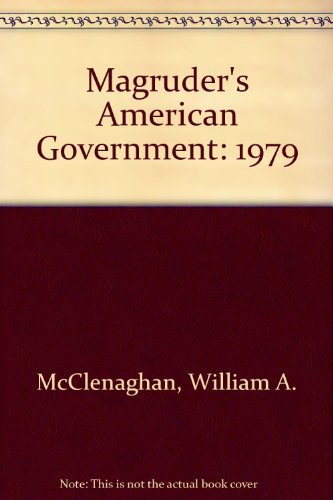 Stock image for Magruder's American Government, 1979 for sale by ThriftBooks-Atlanta