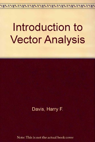 9780205065981: Introduction to Vector Analysis