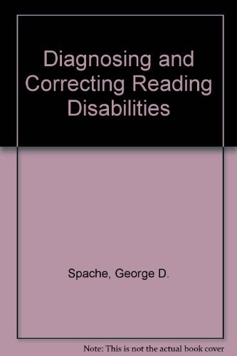 Imagen de archivo de Diagnosing and Correcting Reading Disabilities a la venta por Irish Booksellers